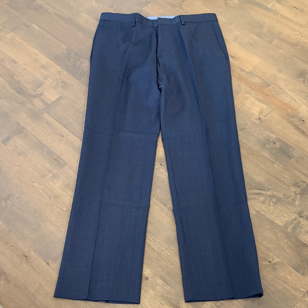 Men’s Banana Republic Tailored Slim Fit 33x32 Navy Dress Pant